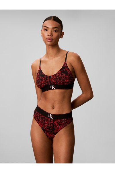 Calvin Klein THONG LV00QF8813 Piton+Negru
