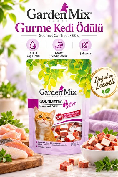 Gardenmix Garden Mıx Gurme Kedi Ödülü 60 Gr