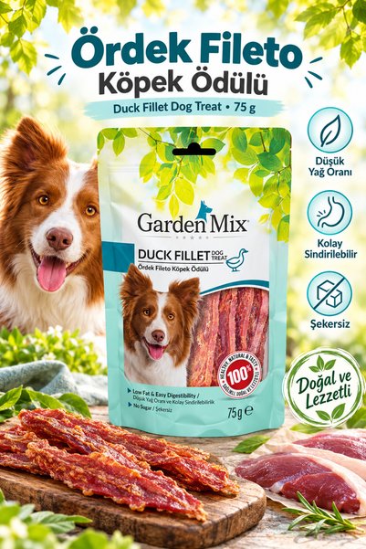 Gardenmix Ördekli Fileto Köpek Ödülü 75 Gr