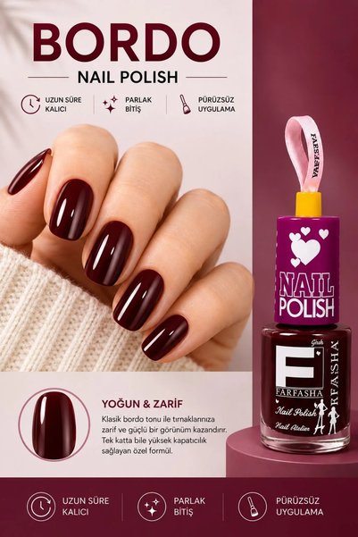 Farfasha OJE KOYU BORDO 11 ML