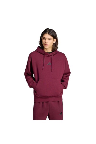 adidas Толстовка з капюшоном KF2362 M FEELCOZY HD MAROON/BLACK