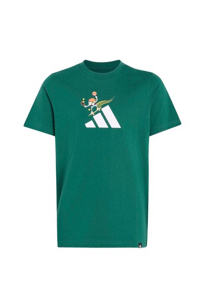 adidas GRAPHIC TEE (KURZARM) KE1617 J SPORT T CGREEN