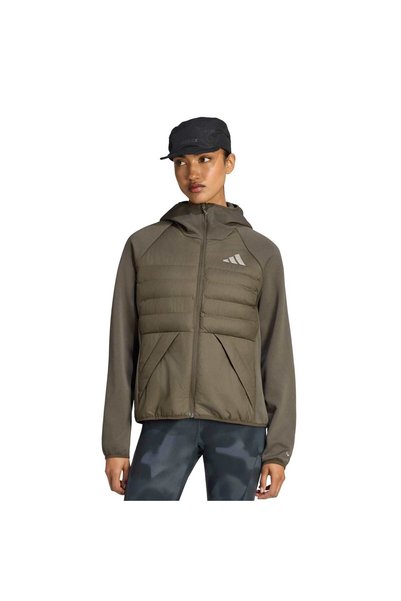 adidas ΜΠΟΥΦΑΝ (ΛΕΠΤΟ ΜΕ ΓΕΜΙΣΜΑ) KF9788 W MULTI HYB JKT SHAOLI/SHAOLI
