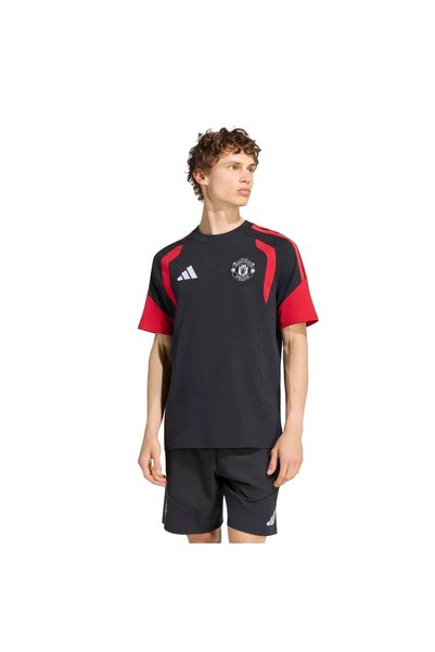 adidas KOSZULKA (KRÓTKI RĘKAW) KC4920 MUFC TEE CZARNA