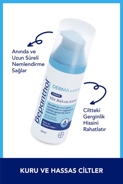 Bepanthol Derma Expert Yoğun Nemlendirici Yüz Bakım Kremi