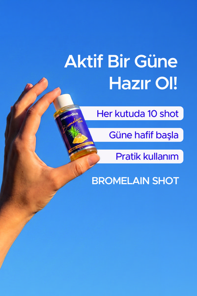 MOMORDİCA Bromelain Shot - 10 Adet