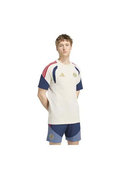 adidas Póló (rövid ujjú) KF1028 FCB póló alumínium/nindig színben