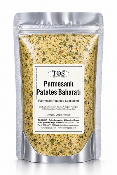TOS The Organic Spices Lucia'nın Parmesanlı Patates Baharatı 250 gr Lucia’s P...