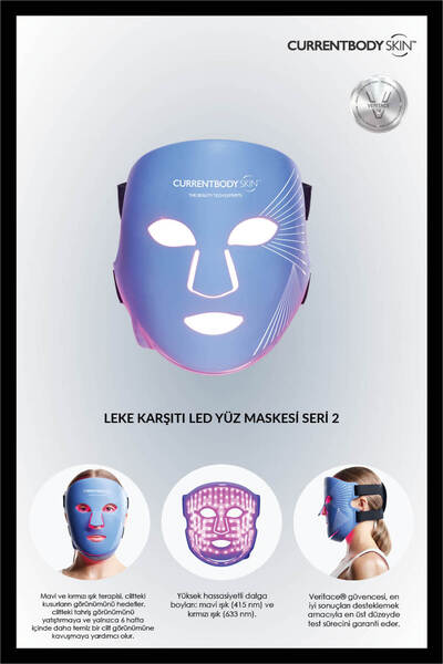 CurrentBody Skin LED Anti-Blemish Leke Karşıtı LED Yüz Maskesi