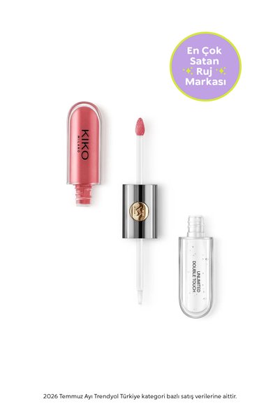 Kiko Ruj - Unlımıted Double Touch - 110 Spicy Rose - Uzun Süre Kalıcı Parlak ...