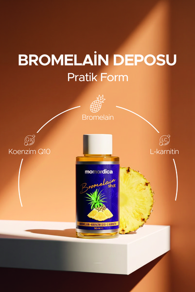 MOMORDİCA Bromelain Shot - 10 Adet