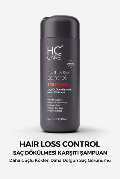 HC Care Hair Loss Control Güçlendirici Dökülme Karşıtı Saç Bakım Şampuanı