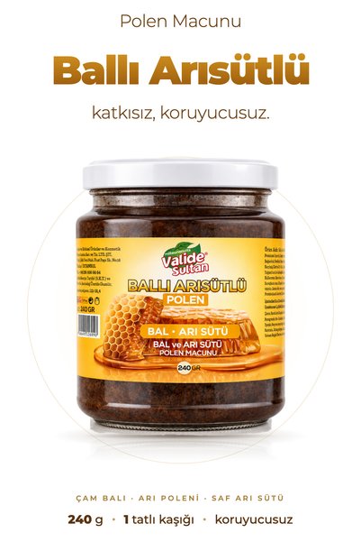 COLLAGEN LIFE Bal Arı Sütü Polen İçerikli Keçi Boynuzu Pekmezli Macun 240ml