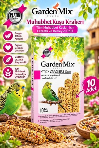 Gardenmix Platin Sade Kuş Krakeri 10lu