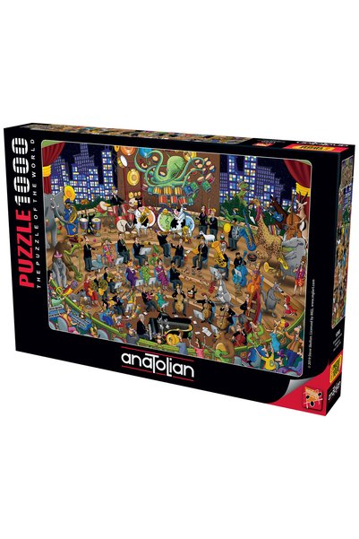 Anatolian Puzzle أحجية الصور المقطوعة 1000 قطعة - الحفلة الموسيقية التعاطفية ...