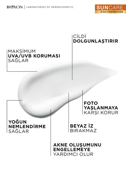 Bioxcin Sun Care Leke Eğilimli Ciltler Için Güneş Kremi 50 Spf 150 Ml - Leke, Dry Touch, Mat, Kolajen