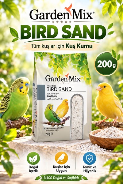 Gardenmix Kuş Kumu 200 Gr