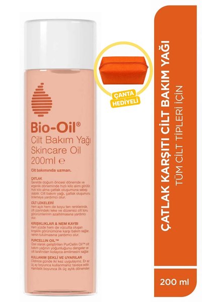 Bio-Oil Çatlak Karşıtı & Leke Karşıtı Nemlendirici Cilt Bakım Yağı + Cilt Bak...