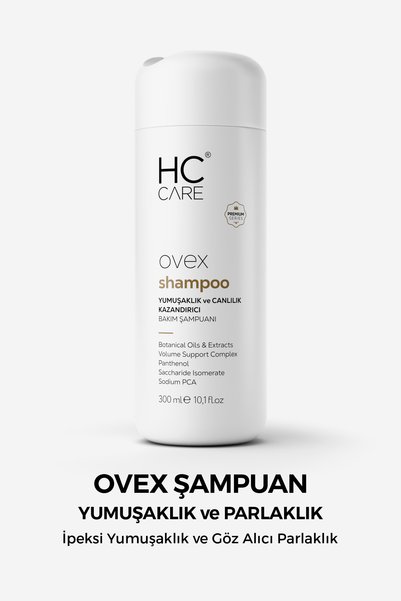 HC Care Ovex İpeksi Yumuşaklık ve Parlaklık Şampuanı
