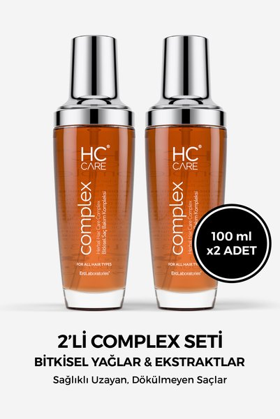 HC Care Hc Complex 2'li Set Saç Bakım Kompleksi