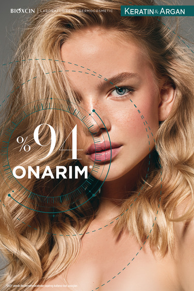 Bioxcin Keratin Argan Onarıcı Şampuan 300 ml – Yıpranmış ve Hassas Saçlar İçin