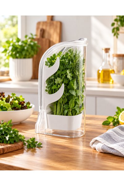 Karaca Herby Eco Vegetable Storage Container 550 ml