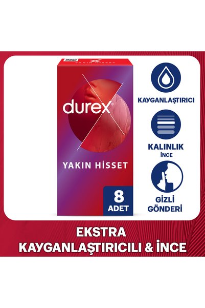 Durex Yakın Hisset 8'li Prezervatif