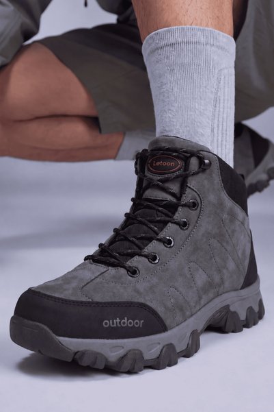 LETOON Bocanci de trekking pentru bărbați NKT07