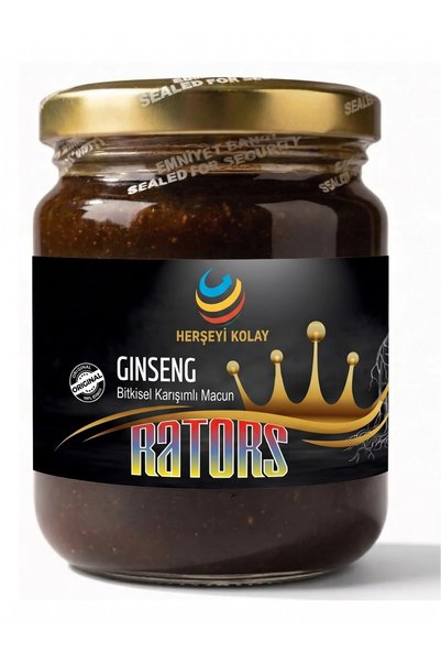 Herşeyi Kolay Ratorss Ginsengli Macun 240gr Atom Bitkisel Macunu Epimediumn E...
