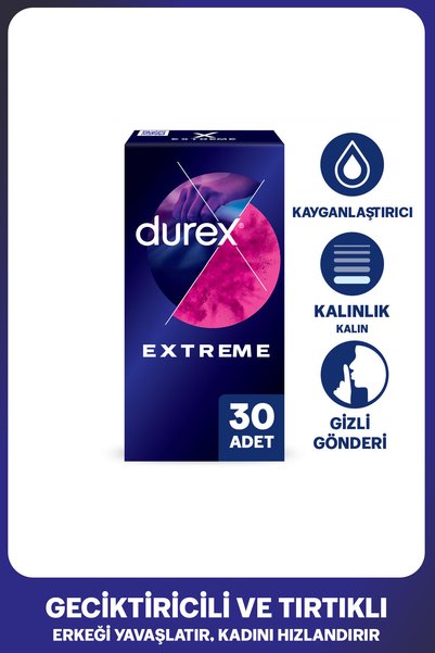 Durex Extreme 30'lu Prezervatif