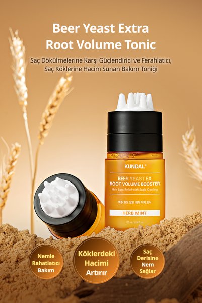 Kundal Saç Dökülmesi Karşıtı Ferahlatan Köklere Hacim Sunan Tonik Beer Yeast ...