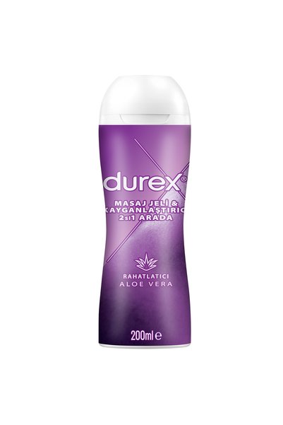 Durex Play 2 si 1 Arada Kayganlaştırıcı Aloe Vera Jel 200 ml