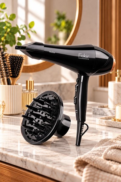 Fakir Noble Professional AC Motor 2200W Saç Kurutma Makinesi Difüzörlü İyonlu...