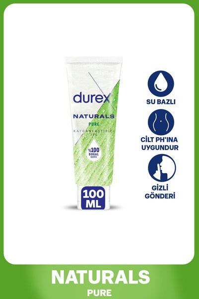 Durex Naturals Pure Kayganlaştırıcı Jel 100 ML