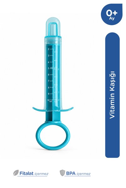 Wee Baby Ölçülü Bebek Vitamin Kaşığı 10 Ml 0+ Ay