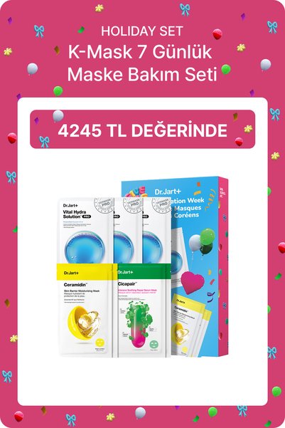 Dr.Jart+ K-MASK WEEK BAKIM SETİ - 7 ADET MASKE