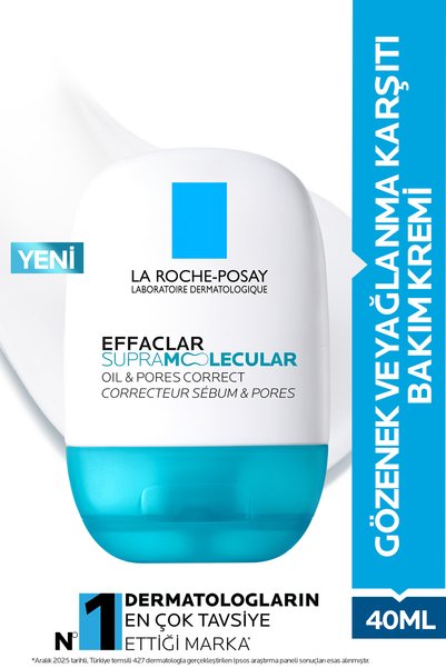 La Roche Posay Effaclar Supramolecular Karma ve Yağlı Ciltler İçin Yağ İçerme...