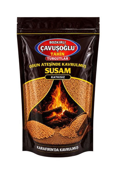 Bozkırlı Çavuşoğlu Odun Ateşinde Kavrulmuş Sarı Simitlik Susam 500g