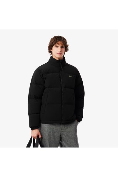 Lacoste Geacă de puf pentru bărbați BH5154 Bleumarin