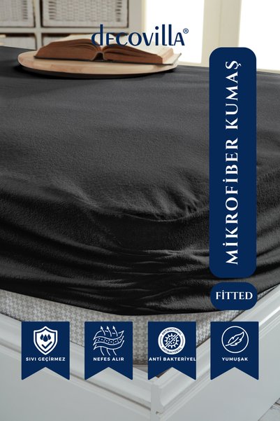 Decovilla Micro Fitted Full Edge Water Liquid Proof Mattress Protector Mattre...