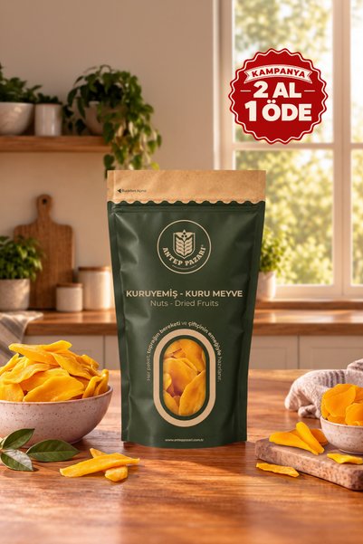 Antep Pazarı Mango Kurusu - Şeker İlavesiz - 100g