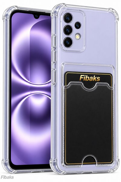 Fibaks Galaxy A32 4g Case with Camera Protection and Corner Protection, Card ...
