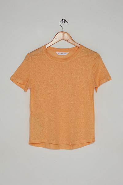 MANGO Woman Tricou cu mandarine pentru femei