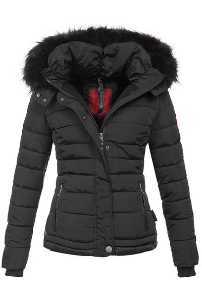 Navahoo Chloe warme Damen Winterjacke Parka Mantel Stepp Kurzjacke gefüttert NEU B301