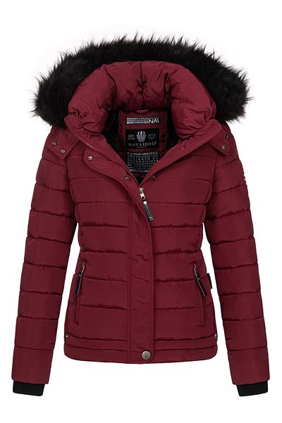 Navahoo Chloe warme Damen Winterjacke Parka Mantel Stepp Kurzjacke gefüttert NEU B301