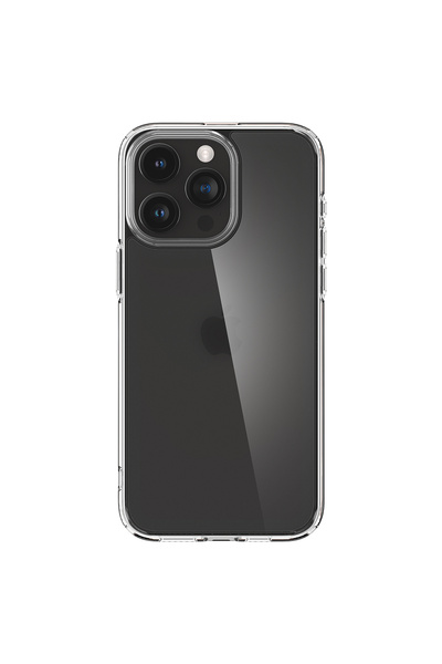 Spigen Carcasă pentru iPhone 15 Pro Ultra Hybrid, Transparentă, cu Design Fro...