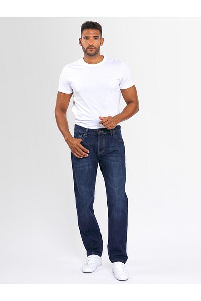 Alessandro Salvarini A. Salvarini Marco Designer Herren Jeans Hose Basic Stretch Jeanshose Comfort Fit