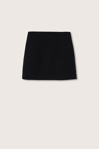 MANGO Black Women's Skirt 27044764