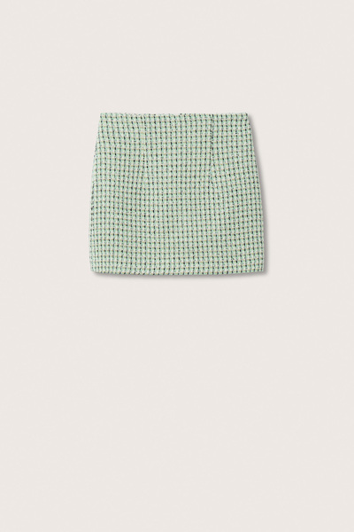 MANGO Woman Zöld női szoknya 27075919