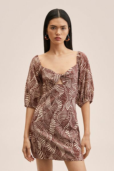 MANGO Woman 27047122 Γυναίκες/Κορίτσια Καφέ